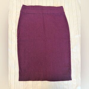 RW&CO. Women's Rich Purple and navy Pencil Skirt XS